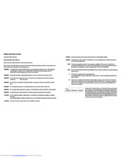 Palo Alto Audio Design Rhombus Safety Instruction Manual