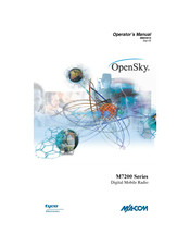 Tyco Electronics M/A-COM M7200 Series Operator's Manual