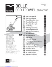 Belle PRO TROWEL 1200 Operator's Manual