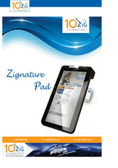 10ZiG Technology Limited ZiGnature Pad 1410 User Manual