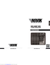 NOVIK NVK-800P USB Instruction Manual
