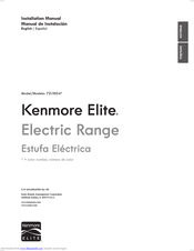 Kenmore 721.9604 series Installation Manual