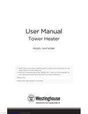 Westinghouse WHT401BR User Manual