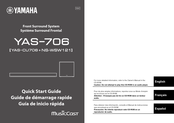 Yamaha YAS-CU706 Quick Start Manual