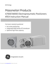 GE Masoneilan 4800E Instruction Manual