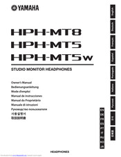 Yamaha HPH-MTB Owner's Manual