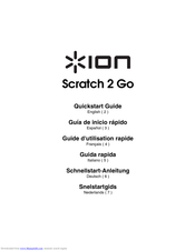 ION Scratch 2 Go Quick Start Manual
