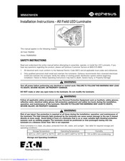 EPHESUS Arena 550 Installation Instructions Manual