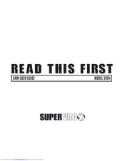 Super Vac SVC4 User Manual