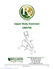 Wellness Supply UBD750 Manual