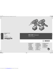 Bosch GSB Professional14,4 VE-2-LI Original Instructions Manual