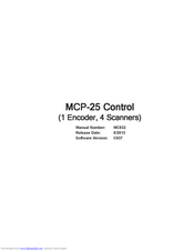 Valco Cincinnati MCP-25 User Manual