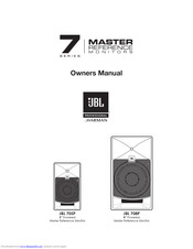 JBL 708P Owner's Manual