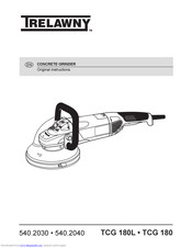 TRELAWNY TCG 180 Original Instructions Manual