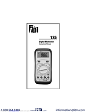 TPI 135 Instruction Manual