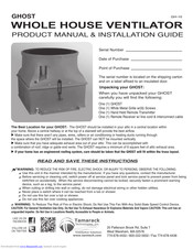 Tamarack Technologies GH-10 Product Manual And Installation Manual
