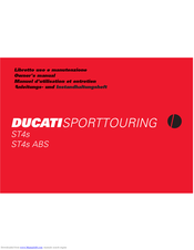 Ducati SPORTTOURING ST4S Owner's Manual
