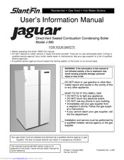 Slant/Fin J-390 User's Information Manual