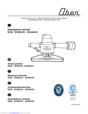 Ober SV440/441 Operating Instructions Manual