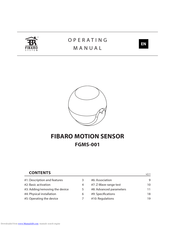 FIBARO FGMS-001 Operating Manual