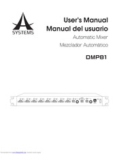A-Systems DMP81 User Manual