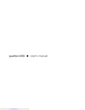 qualiton A50i User Manual