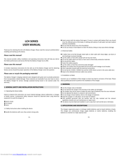 Longtime LCH-1225-3 User Manual