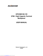 Raisecom OPCOM3100-155 User Manual