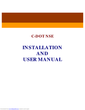 C-DOT DSS MAX Installation And User Manual