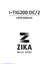 zika TIG300S User Manual