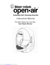 litter robot user manual