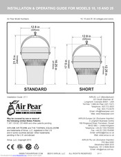 Air Pear 10 Installation & Operating Manual