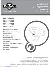 Petsafe PBC17-14135 Operating Manual