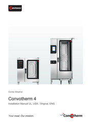 Manitowoc convotherm 4 Installation Manual