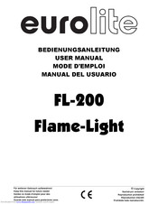 EuroLite FL-200 User Manual