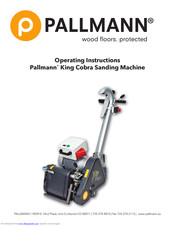 Pallmann KING COBRA Operating Instructions Manual