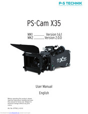 P+S Technik PS-Cam X35 User Manual