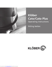 KLOBER CATO PLUS Operating Instructions Manual