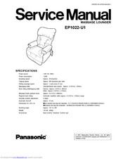 Panasonic EP1022-U1 Service Manual