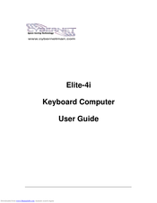 Cybernet Elite-4i User Manual