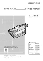 Grundig Livance LC 1150 Service Manual