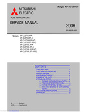 Mitsubishi Electric MR-CU375S-W-A Service Manual