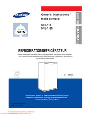 Samsung SRG-118S Owner's Instructions Manual