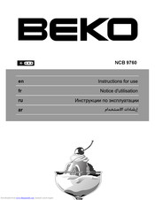 Beko NCB 9760 Instructions For Use Manual