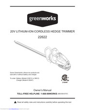 GreenWorks 22622 Owner's Manual