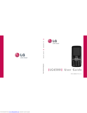 LG LG6300 User Manual