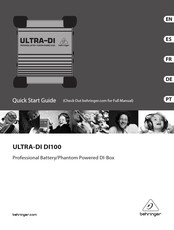 Ultra-di DI100 Quick Start Manual