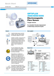 Krohne Optiflux 4000 Manuals Manualslib