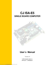 CJB CJ ISA-E5 User Manual