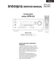Integra DTR-4.9 Service Manual